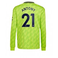 Dres Manchester United Antony #21 Rezervni 2022-23 Dugi Rukav